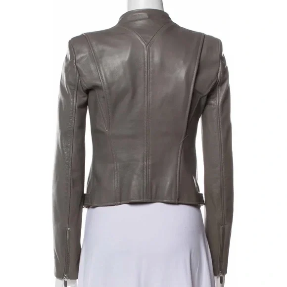 Theyskens' Theory Leather Jacket - Picture 5 of 9